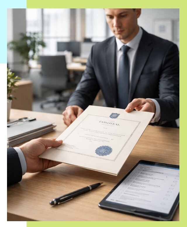 Сертификат ISO 30301 в Феодосии от 35553 р. | Сертэкс - под ключ